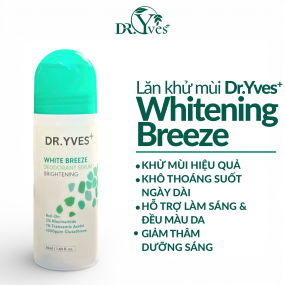 Lăn khử mùi Whitening Breeze – Khô thoáng, tự tin suốt ngày dài