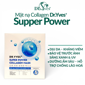 Mặt Nạ Thạch Collagen Tươi Dr. Yves+ Super Power Collagen Mask