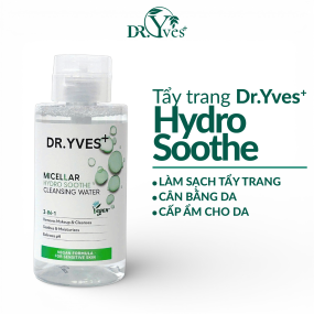 Nước tẩy trang Hydro Soothe Micellar 3 in 1 – Làm sạch dịu nhẹ, cân bằng và cấp ẩm cho da